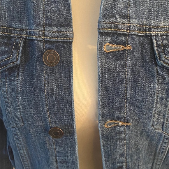 Lucky brand Tomboy Trucker jean jacket size small - Picture 2 of 11